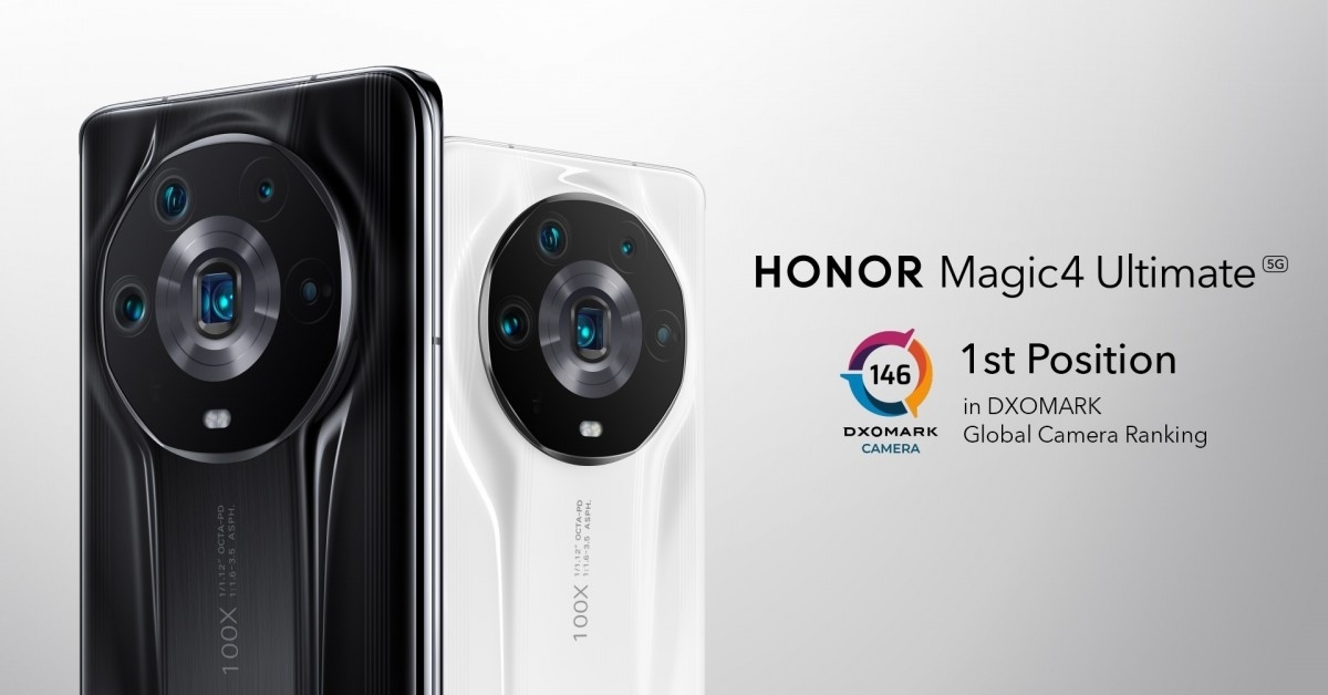 Honor Magic 4 Ultimate Edition เปิดตัวพร้อมเซ็นเซอร์กล้องขนาดมหึมา 1/1.12" และ ISP แบบกำหนดเอง